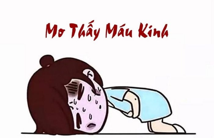 Chiêm bao thấy chảy máu kinh nguyệt